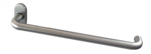 BEQUILLE DOUBLE PMR SUR ROSACE OVALE 320MM
