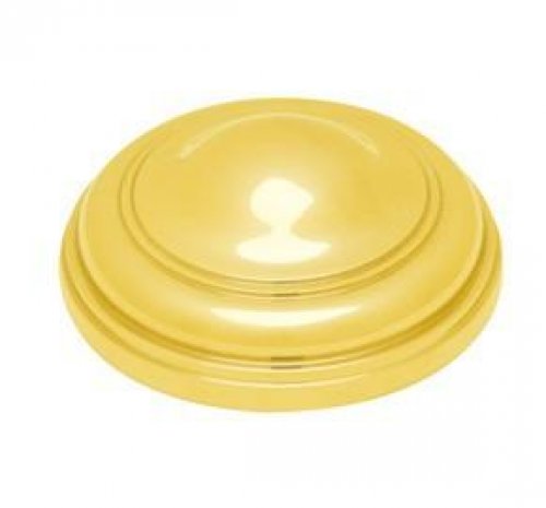 Culot de rampe finition laiton poli