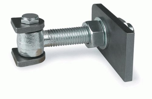 Pivot réglable pour portail ouverture à 180°