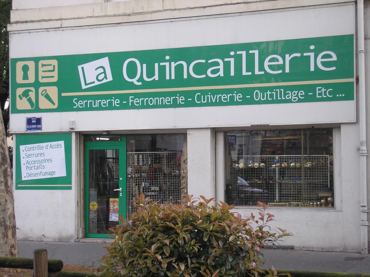 Quincaillerie, Lyon - La Quincaillerie - Serrurerie, Ferronerie